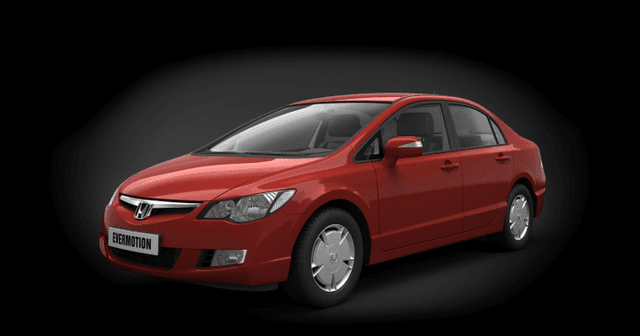 Red Honda